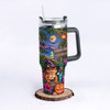 Australia 40oz Tumbler Queensland Witchy Toad’s Tropical Halloween Adventure