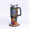 Australia 40oz Tumbler Queensland Witchy Toad’s Tropical Halloween Adventure