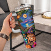Australia 40oz Tumbler Queensland Witchy Toad’s Tropical Halloween Adventure