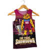 Brisbane Lions Men Tank Top The Final Showdown One Last Fight For Glory