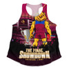 Brisbane Lions Women Racerback Tank The Final Showdown One Last Fight For Glory