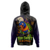 Australia Hoodie Rainbow Lorikeets Sugar Rush Halloween Spooky Treats