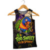 Australia Men Tank Top Rainbow Lorikeets Sugar Rush Halloween Spooky Treats