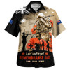 Australia Hawaiian Shirt Remembrance Day Fallen Soldiers Eternal Memory Tribute