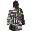 Collingwood Snug Hoodie Santa Surfing Down Under Christmas Footy