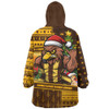Hawthorn Snug Hoodie Santa Surfing Down Under Christmas Footy