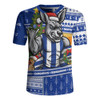 North Melbourne Rugby Jersey Santa Surfing Down Under Christmas Footy