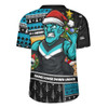 Port Adelaide Rugby Jersey Santa Surfing Down Under Christmas Footy