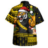 Richmond Hawaiian Shirt Santa Surfing Down Under Christmas Footy