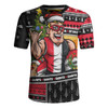 St Kilda Rugby Jersey Santa Surfing Down Under Christmas Footy