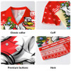 Sydney Swans Hawaiian Shirt Santa Surfing Down Under Christmas Footy