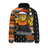 GWS GIANTS Padded Jacket Santa Surfing Down Under Christmas Footy