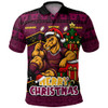 Brisbane Broncos Polo Shirt Christmas Glory And Timeless Team Pride