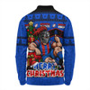 Newcastle Knights Long Sleeve Polo Shirt Christmas Glory And Timeless Team Pride