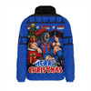 Newcastle Knights Padded Jacket Christmas Glory And Timeless Team Pride