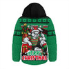 South Sydney Rabbitohs Hooded Padded Jacket Christmas Glory And Timeless Team Pride