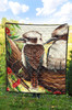 Australia Quilt - Kookaburra with Waratah