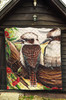 Australia Quilt - Kookaburra with Waratah