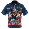 Sydney Roosters Zip Polo Shirt Christmas Glory And Timeless Team Pride