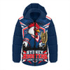 Sydney Roosters Hooded Padded Jacket Finals Power The Ultimate Road To Greatness