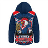 Sydney Roosters Hooded Padded Jacket Finals Power The Ultimate Road To Greatness