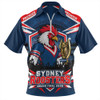 Sydney Roosters Zip Polo Shirt Finals Power The Ultimate Road To Greatness