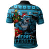 Cronulla-Sutherland Sharks Polo Shirt Christmas Glory And Timeless Team Pride