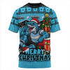 Cronulla-Sutherland Sharks T-Shirt Christmas Glory And Timeless Team Pride