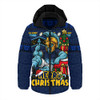 Gold Coast Titans Hooded Padded Jacket Christmas Glory And Timeless Team Pride