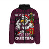 Manly Warringah Sea Eagles Padded Jacket Christmas Glory And Timeless Team Pride