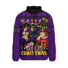 Melbourne Storm Padded Jacket Christmas Glory And Timeless Team Pride