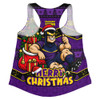 Melbourne Storm Women Racerback Tank Christmas Glory And Timeless Team Pride