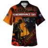 Australia Hawaiian Shirt Honoring Our Brave Heroes Remembrance Day Tribute