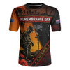 Australia Rugby Jersey Honoring Our Brave Heroes Remembrance Day Tribute