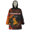 Australia Snug Hoodie Honoring Our Brave Heroes Remembrance Day Tribute