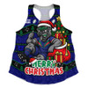 New Zealand Warriors Women Racerback Tank Christmas Glory And Timeless Team Pride