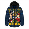 North Queensland Cowboys Hooded Padded Jacket Christmas Glory And Timeless Team Pride