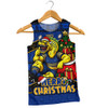 Parramatta Eels Men Tank Top Christmas Glory And Timeless Team Pride
