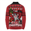 St. George Illawarra Dragons Long Sleeve Polo Shirt Christmas Glory And Timeless Team Pride