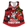 St. George Illawarra Dragons Women Racerback Tank Christmas Glory And Timeless Team Pride