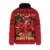 Redcliffe Dolphins Padded Jacket Christmas Glory And Timeless Team Pride