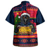 Adelaide Crows Hawaiian Shirt Arrested For Christmas Cheer Festive Mugshot