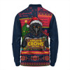 Adelaide Crows Long Sleeve Polo Shirt Arrested For Christmas Cheer Festive Mugshot