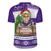 Fremantle Rugby Jersey Arrested For Christmas Cheer Festive Mugshot