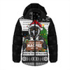 Collingwood Hooded Padded Jacket Arrested For Christmas Cheer Festive Mugshot