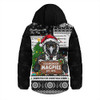 Collingwood Hooded Padded Jacket Arrested For Christmas Cheer Festive Mugshot