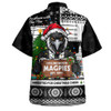 Collingwood Hawaiian Shirt Arrested For Christmas Cheer Festive Mugshot