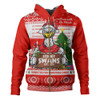 Sydney Swans Hoodie Arrested For Christmas Cheer Festive Mugshot