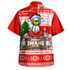 Sydney Swans Hawaiian Shirt Arrested For Christmas Cheer Festive Mugshot