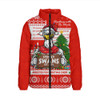 Sydney Swans Padded Jacket Arrested For Christmas Cheer Festive Mugshot